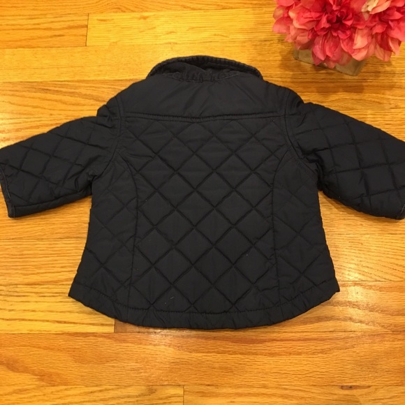 Baby Gap Quilted Barn Coat Size 0-6 Months - Picture 2 of 8